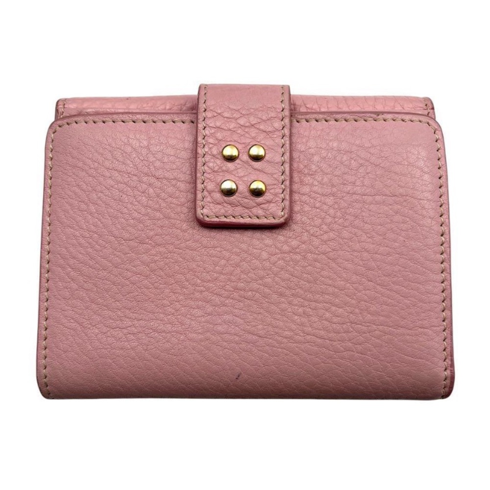 Celine Pink Leather Wallet - Picture 5 of 10